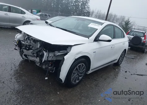 2020 Hyundai Ioniq Electric Limited from USA, damaged, VIN KMHC85LJ7LU076556
